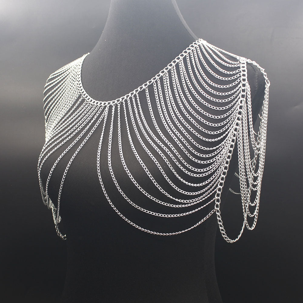 Multi Layer Women'S Shoulder Chain Women'S Beach Bikini