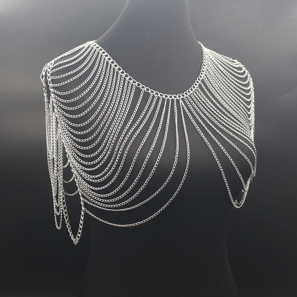 Multi Layer Women'S Shoulder Chain Women'S Beach Bikini