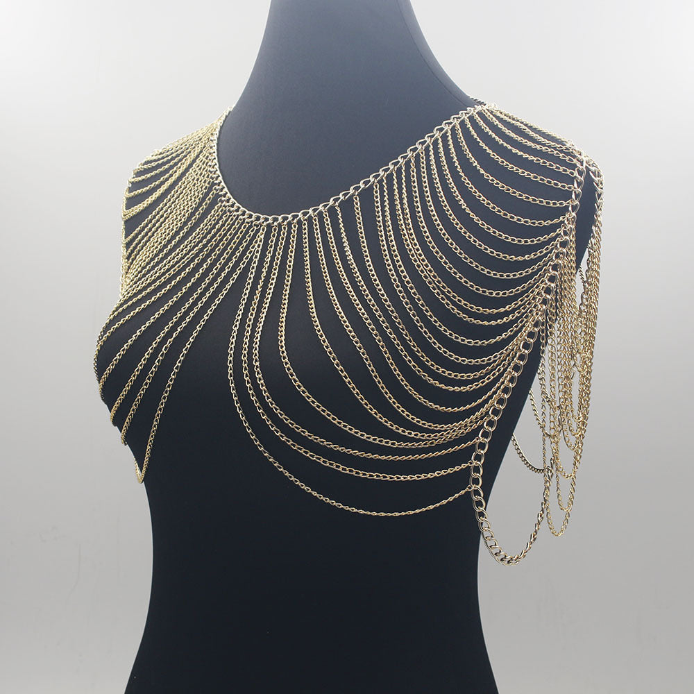 Multi Layer Women'S Shoulder Chain Women'S Beach Bikini