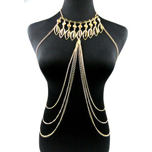 Aliexpress Jewelry Body Chain Gold Large Hoop Necklace