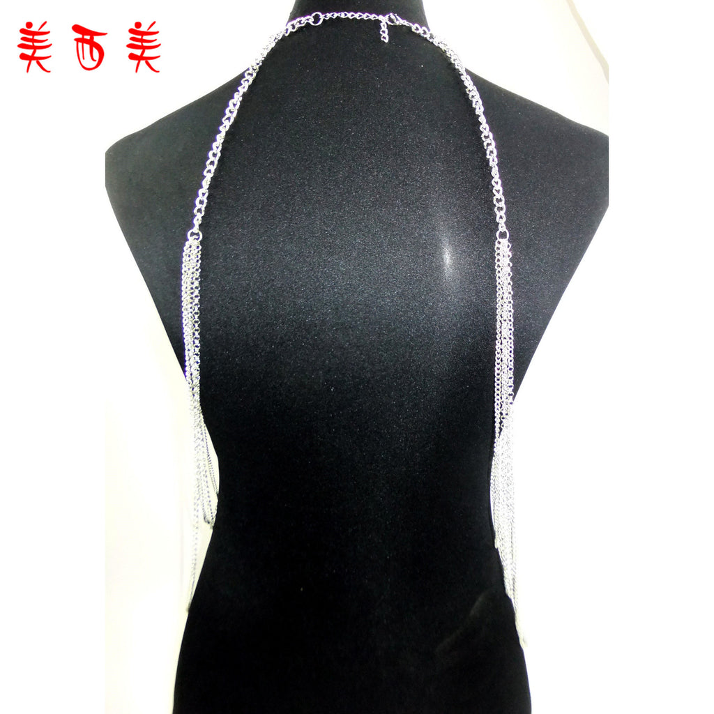 Aliexpress Supply Jewelry Exaggerated Stylish Body Chain Tassel