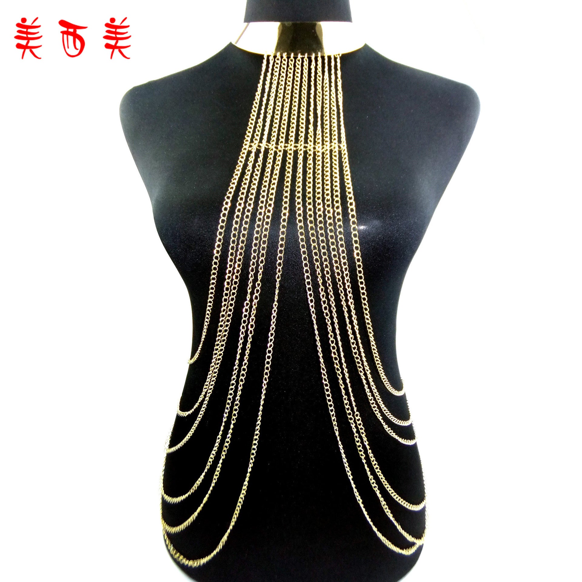 Aliexpress Supply Jewelry Exaggerated Stylish Body Chain Tassel