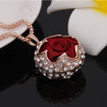 Autumn And Winter High Grade Rose Pendant Decorative