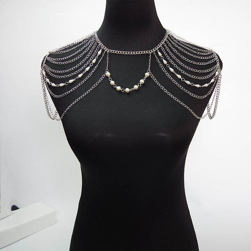Body Chain Jewelry Simple Chain Multi Layer Shoulder