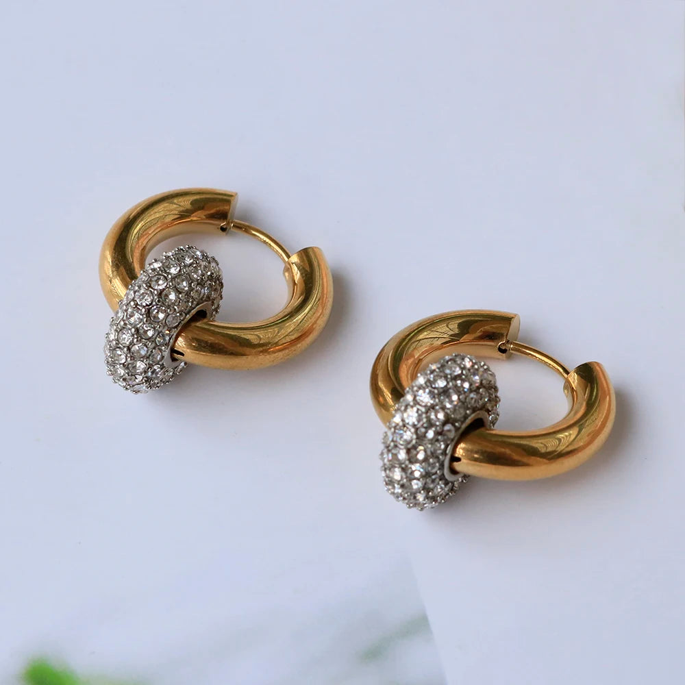 Trend Vintage 18K Gold Plated Stainless Steel Jewelry