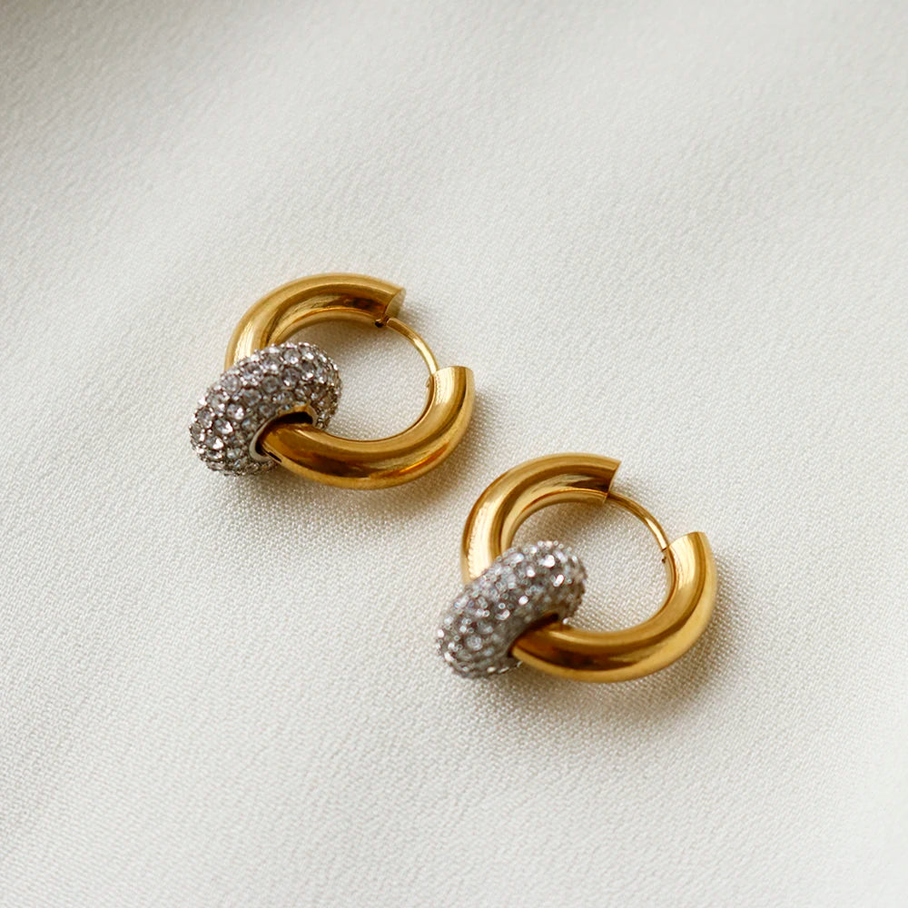 Trend Vintage 18K Gold Plated Stainless Steel Jewelry