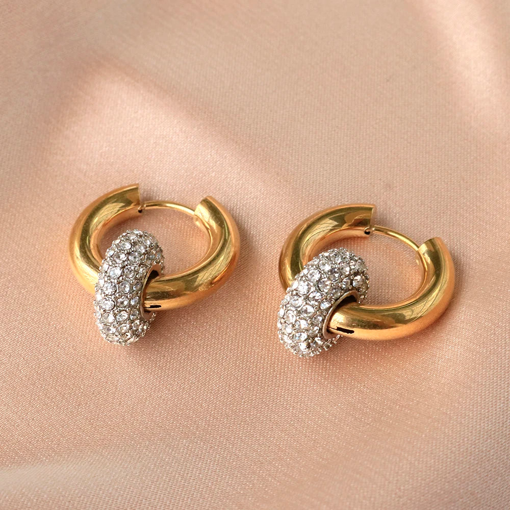 Trend Vintage 18K Gold Plated Stainless Steel Jewelry
