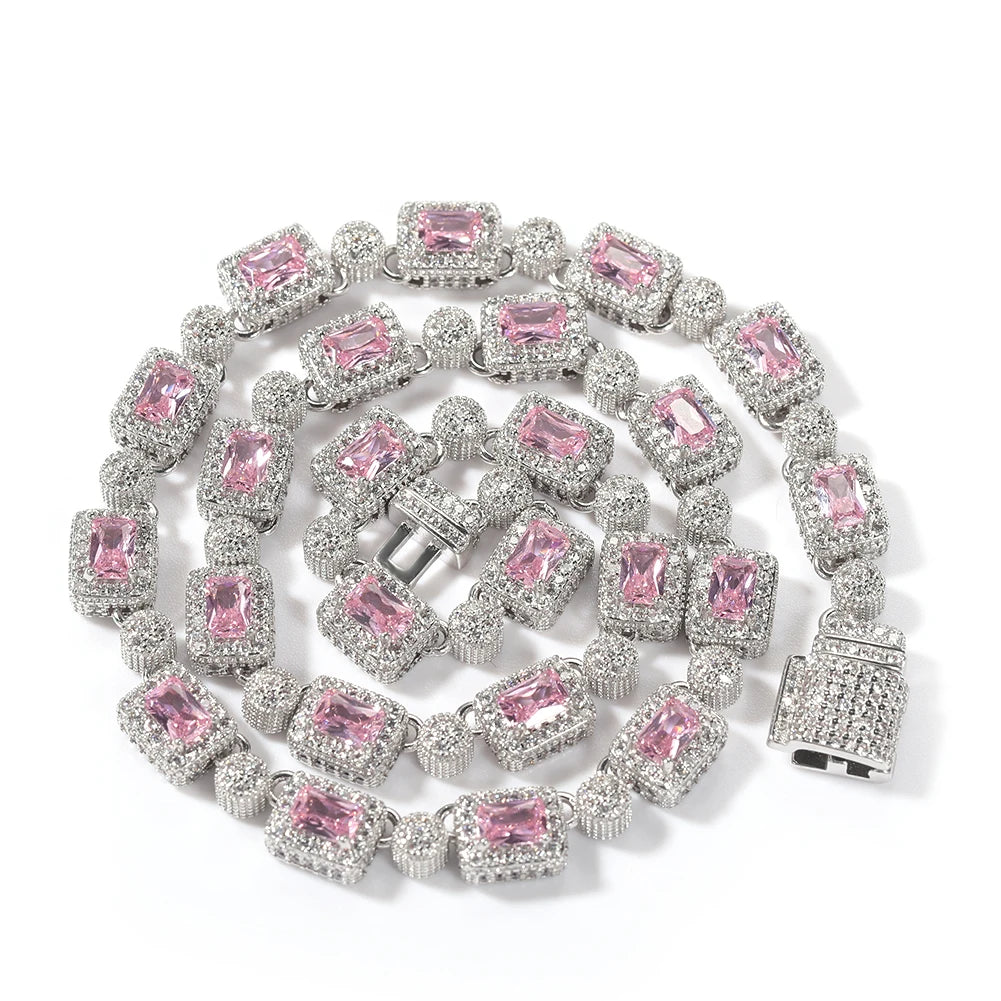 Uwin Hip Hop Femme Ice Cz Cubic Zirconia