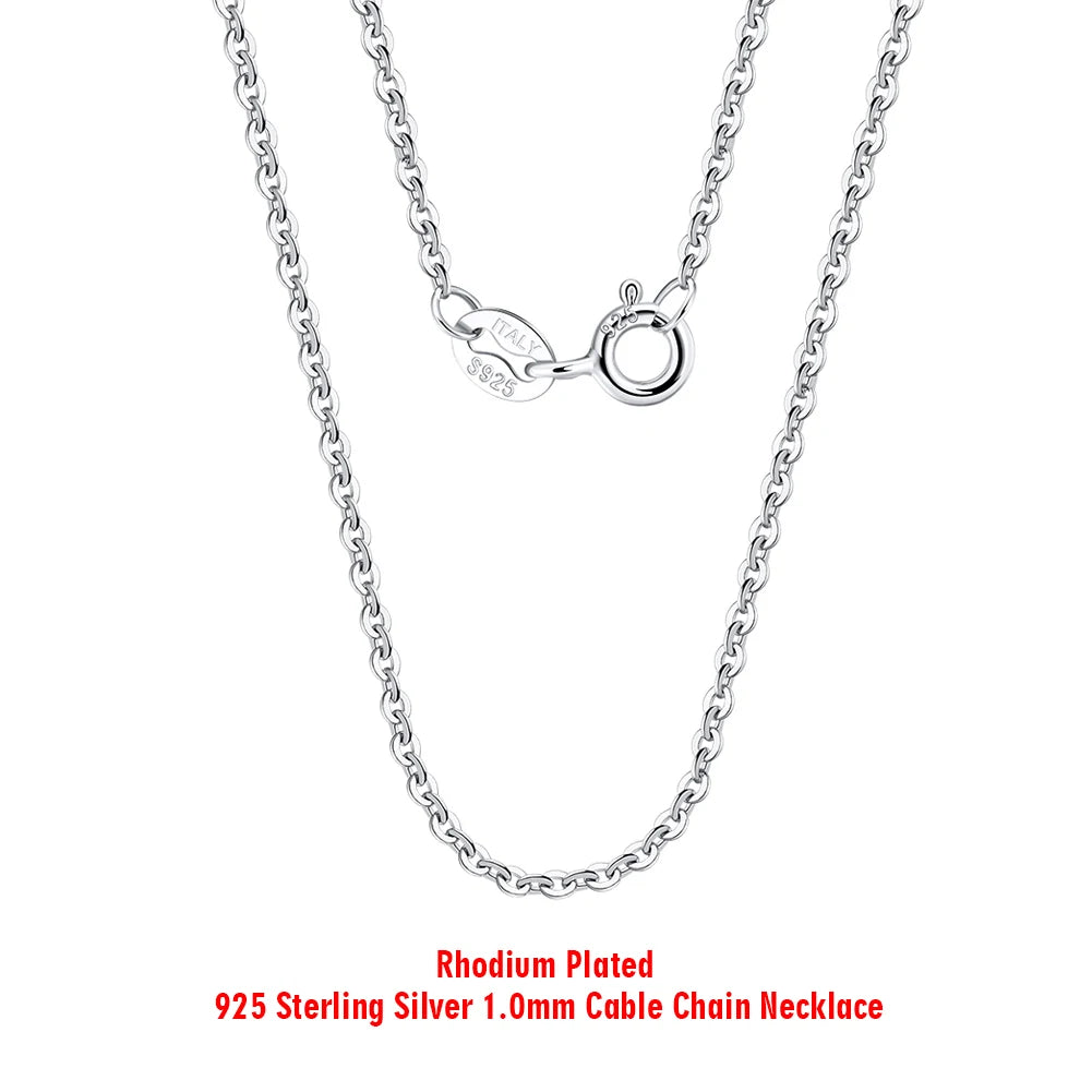 Sterling Silver Jewelry Link Chains 925 Custom Hiphop