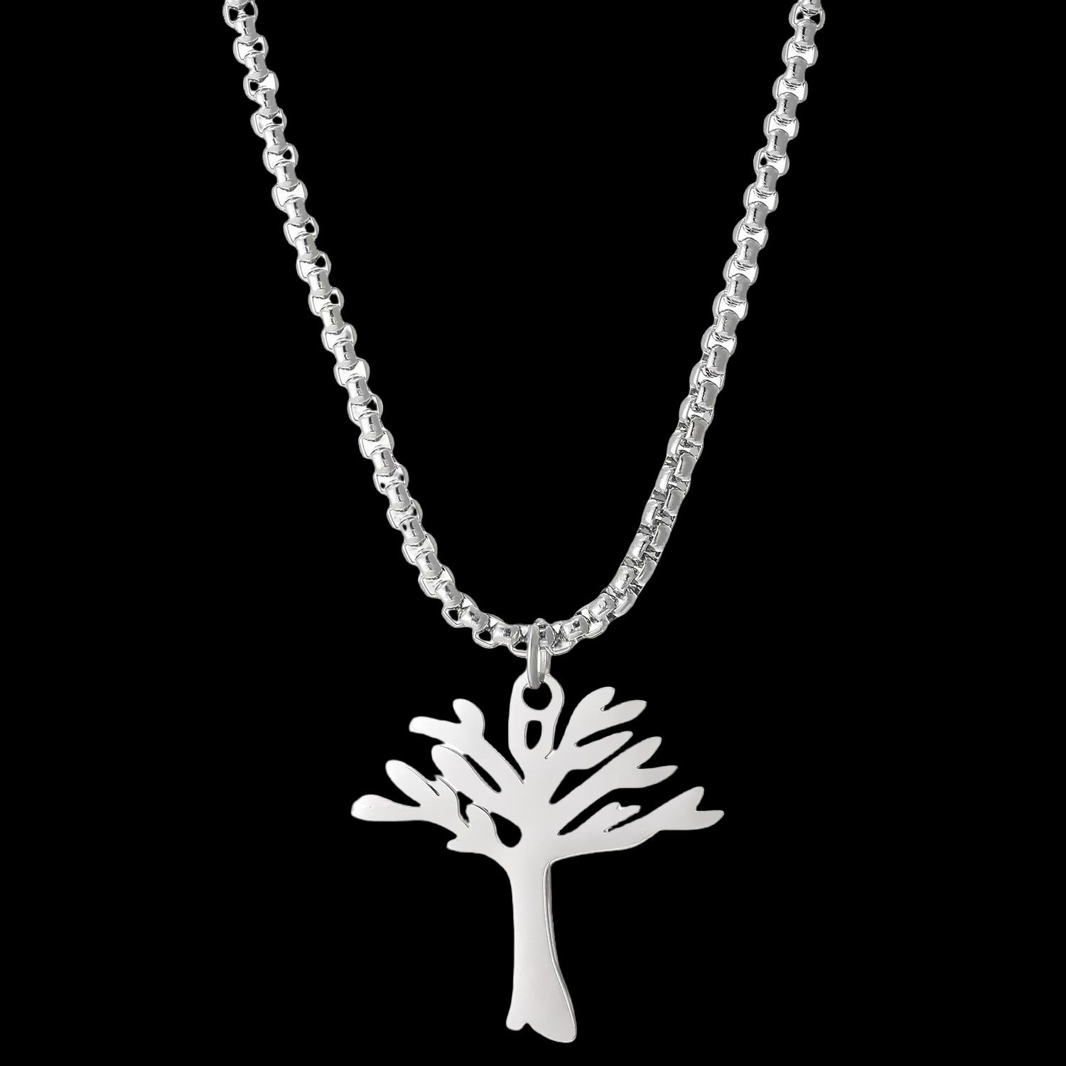 Personalized Versatile Hollow Tree Of Life Stainless Steel