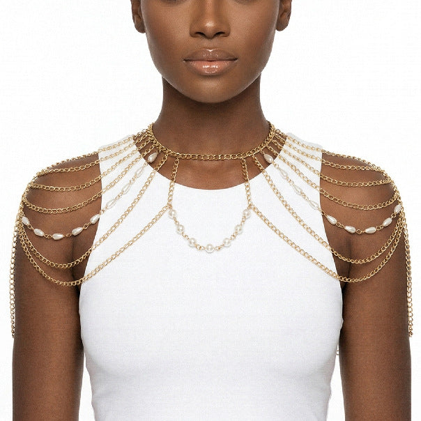 Body Chain Jewelry Simple Chain Multi Layer Shoulder