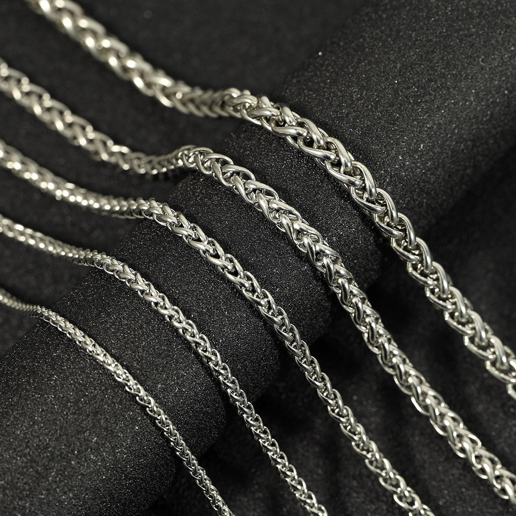 Stainless Steel Necklace Keel Chain Men'S Sweater Chain