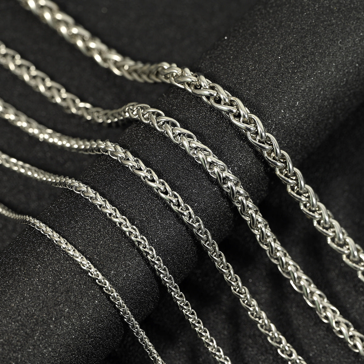 Stainless Steel Necklace Keel Chain Men'S Sweater Chain
