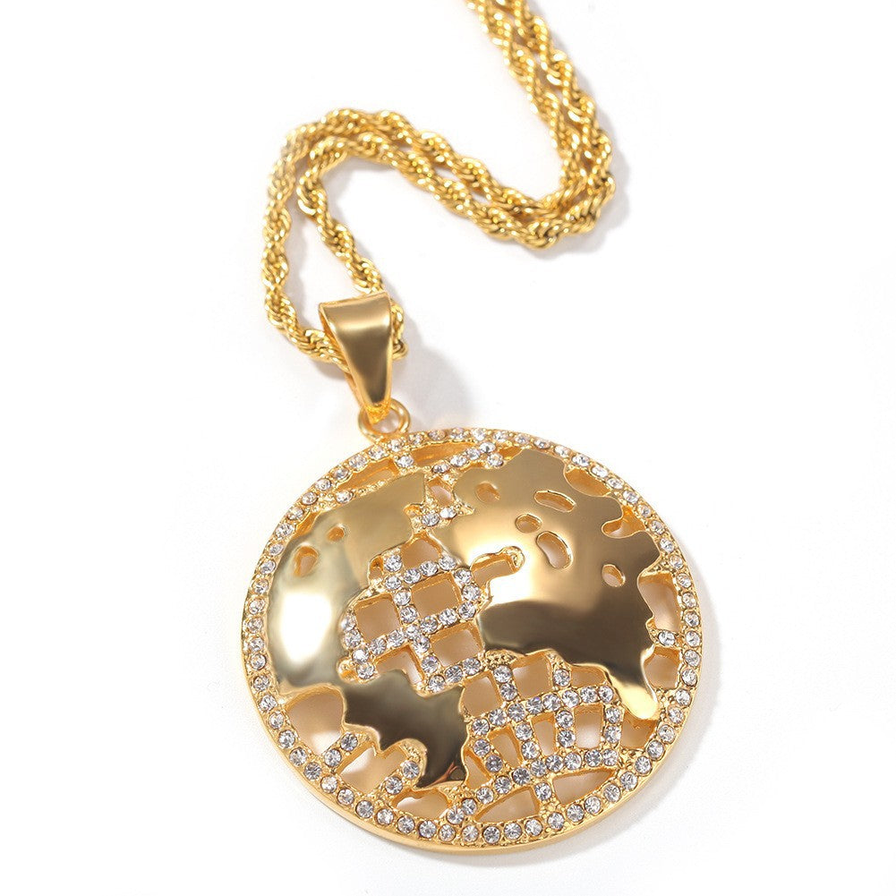 Hip Hop Stainless Steel Pendant Necklace Punk Rock