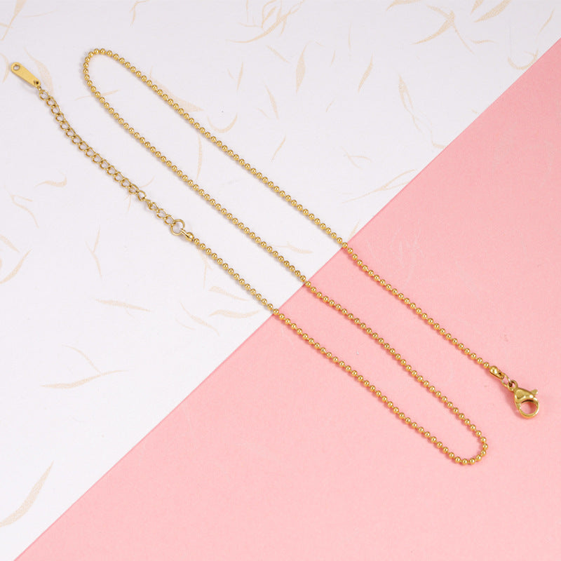 Direct Stainless Steel Ball Ball Chain Wave Baby