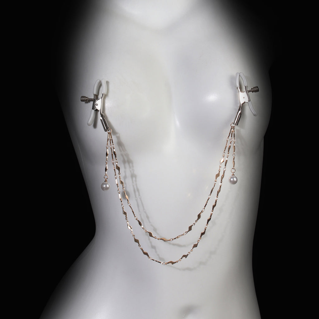 Metal Lightning Stitching Milk Chain Unisex Alternative Flirting