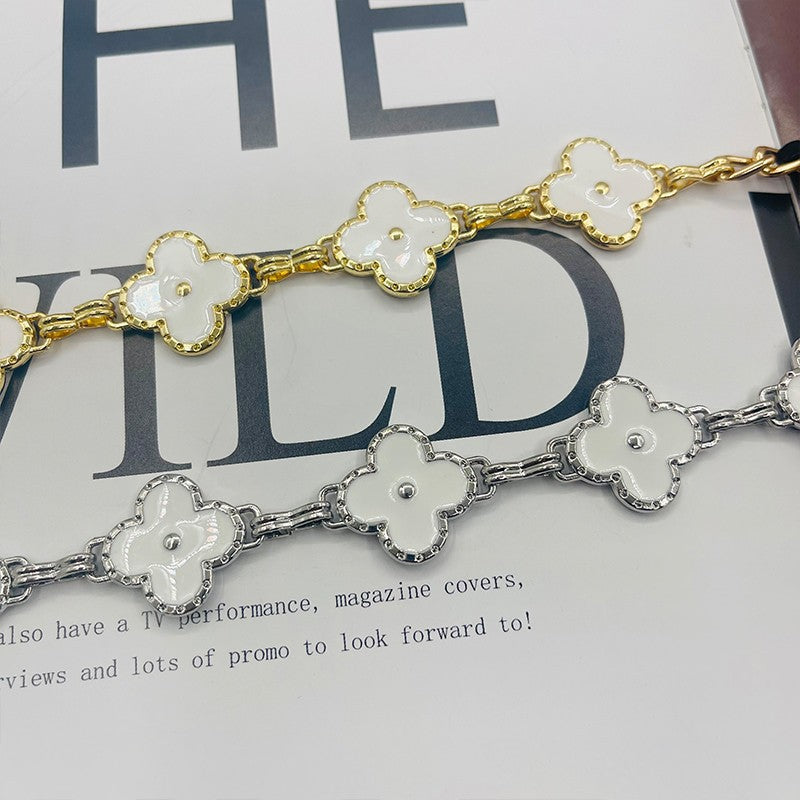 Fragrant Style Waist Chain Women'S Summer Metal Four