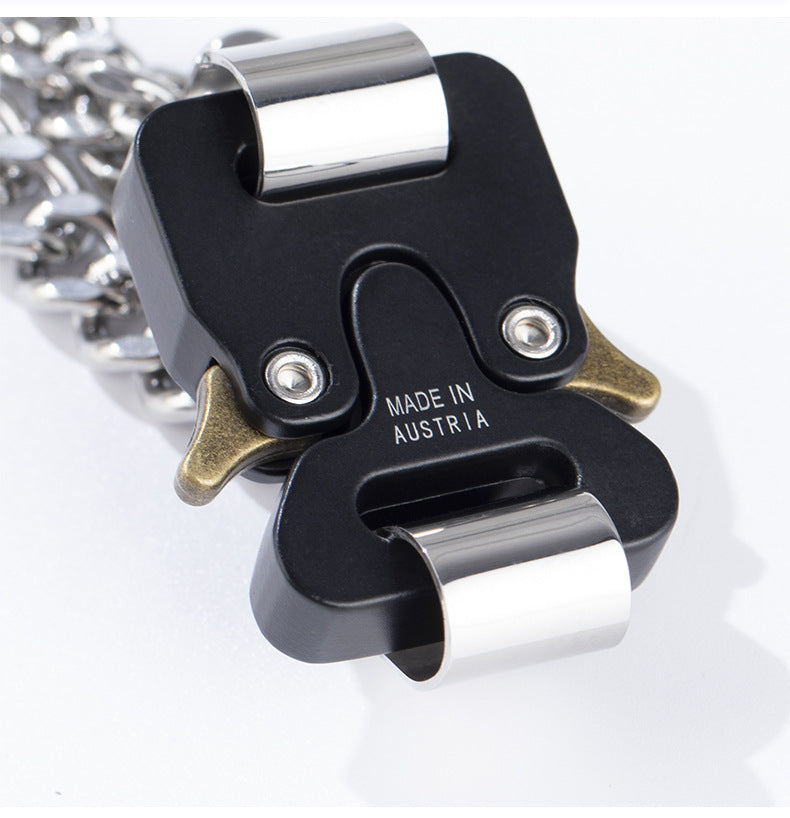 High Street Fashionable Plug Lock Ins Metal Thick