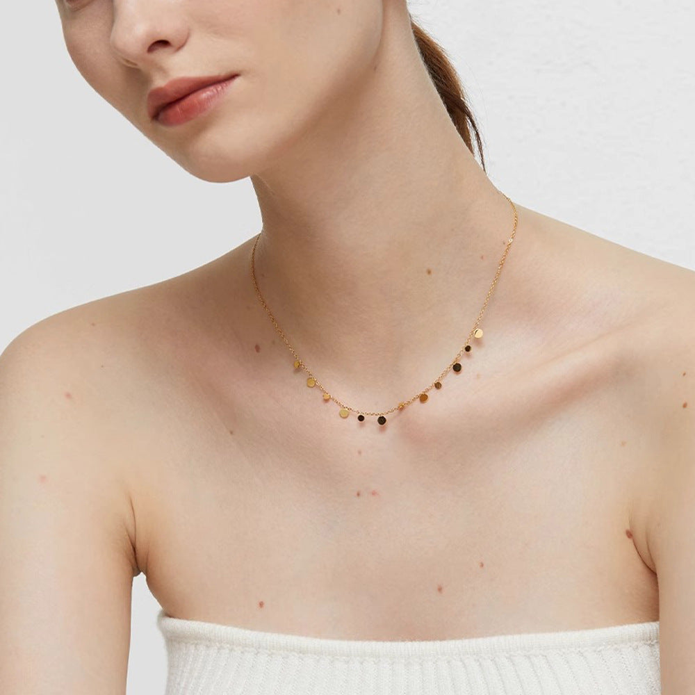 Lishan Versatile Bowknot Titanium Steel Metal Chain Series