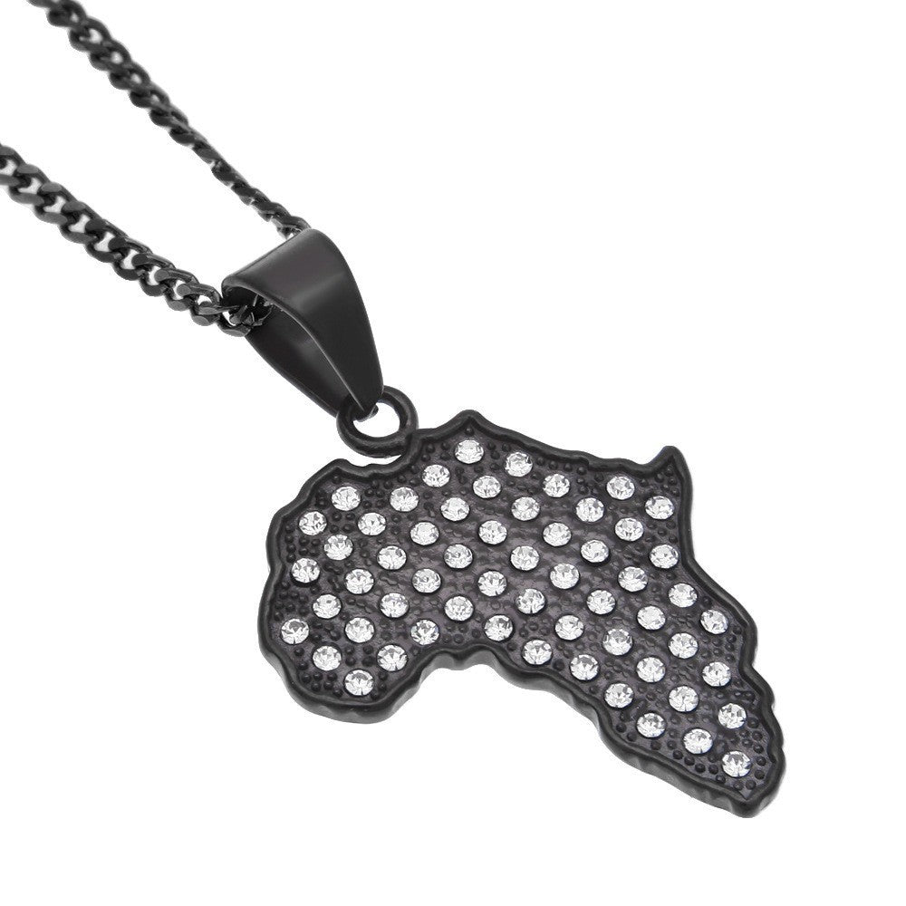 Hip Hop Stainless Steel Pendant Necklace Punk Rock