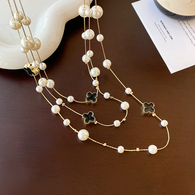 Light Luxury And High End Multi Layered Pearl