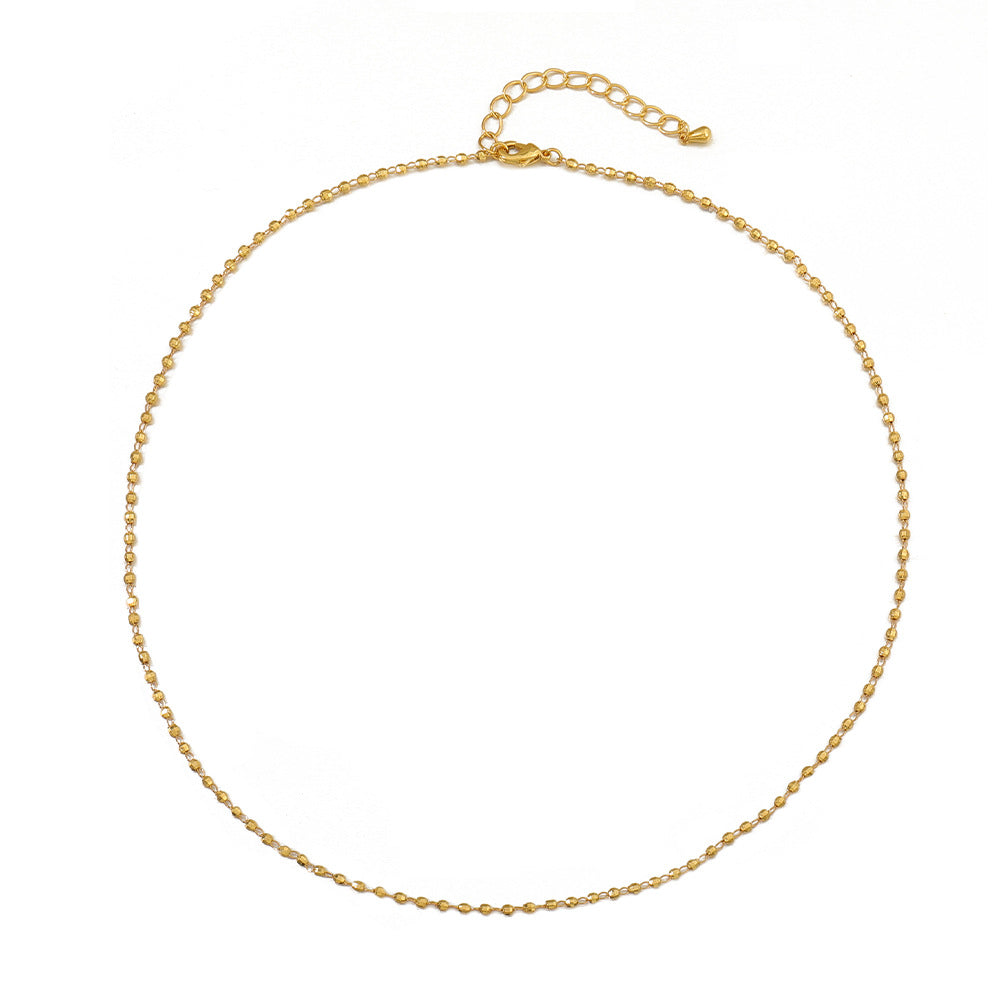 Lishan Versatile Bowknot Titanium Steel Metal Chain Series