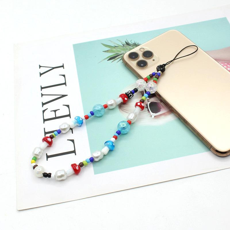 Online Popular Anti Lost Mobile Phone Chain Rainbow