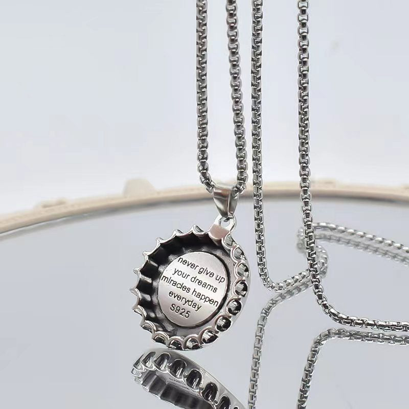 Coke Bottle Cap Sweater Chain Men'S And Women'S