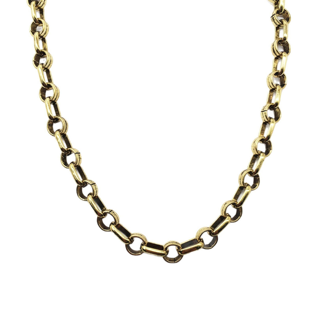 Metal Handmade Chain O Chain Long Square Buckle