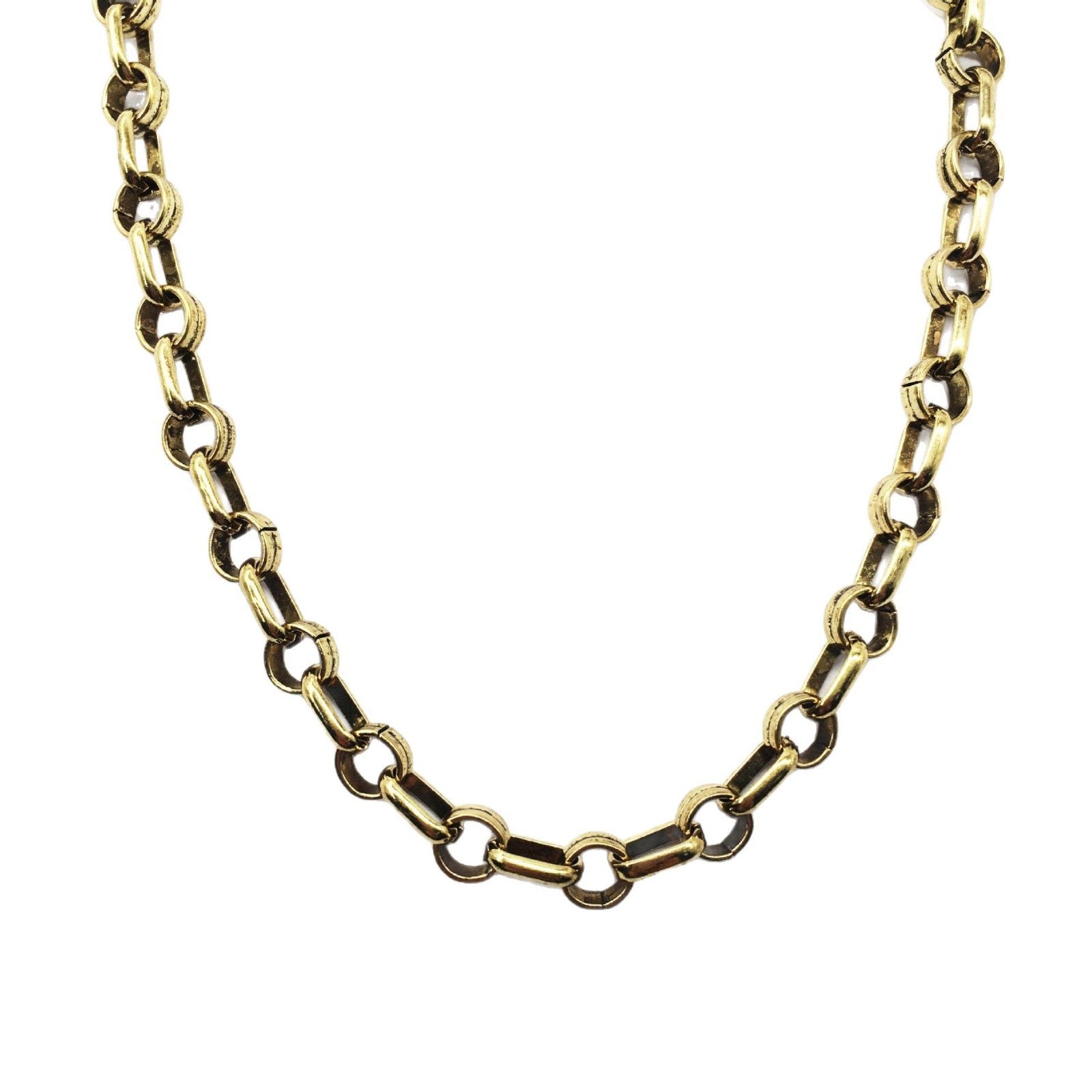 Metal Handmade Chain O Chain Long Square Buckle