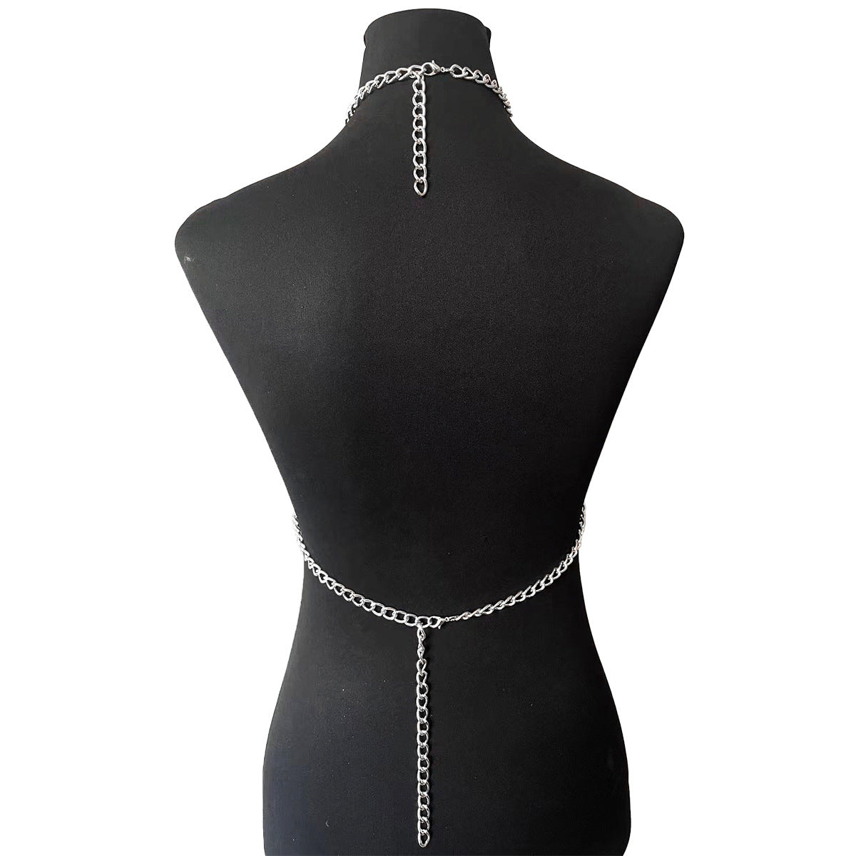 Style Bra Waist Chain And Choker All In