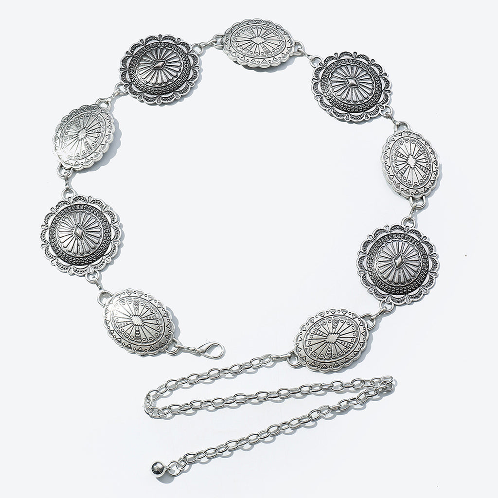 High End Metal Waist Chain Retro Bohemian Style