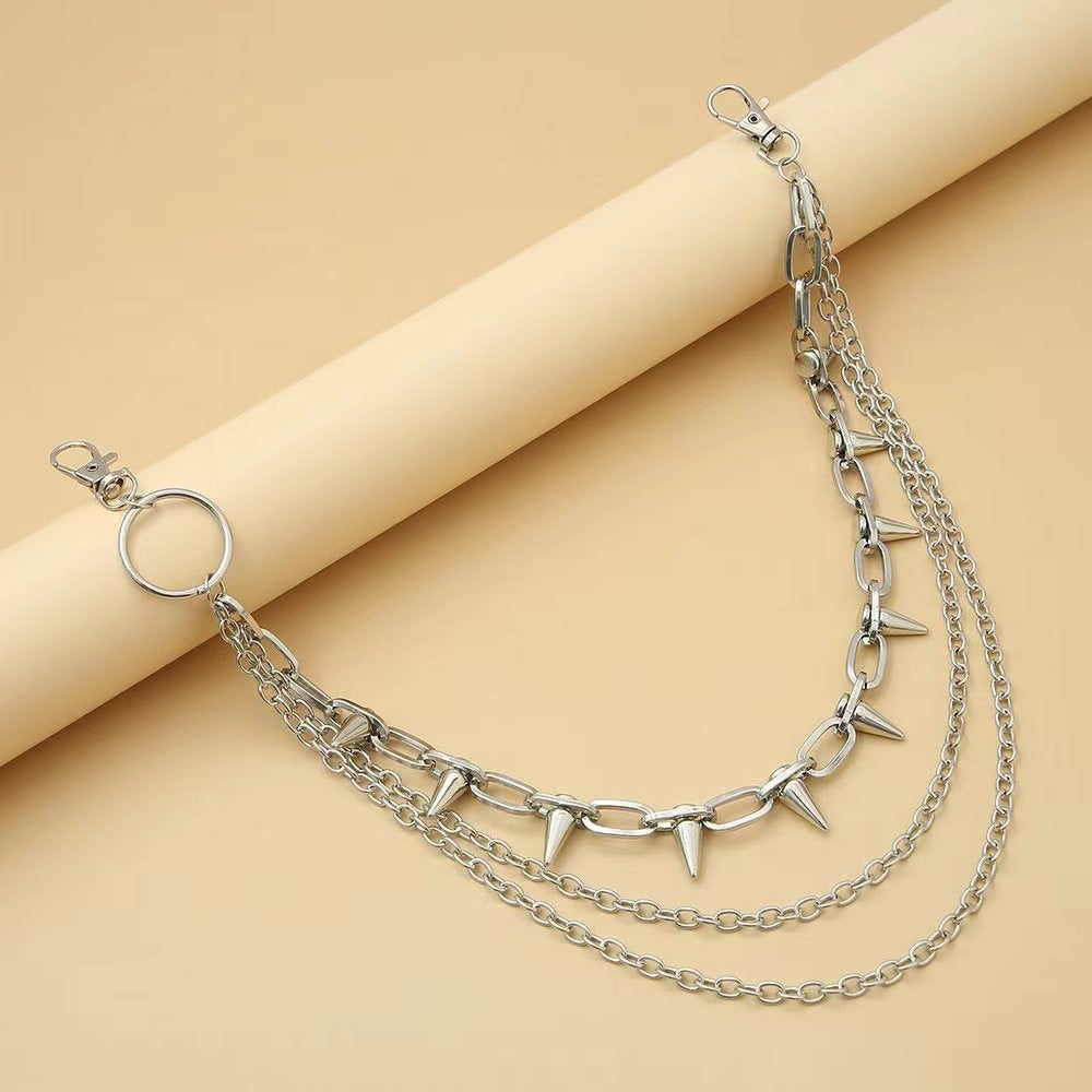 Jewelry Hip Hop Punk Metal Rivet Stage Performance