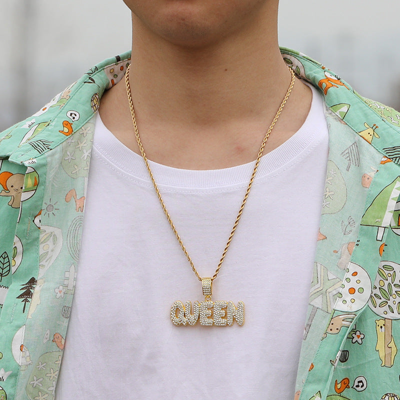 Explosions Hip Hop Pendant Jewelry Nightclub Dancer Alloy