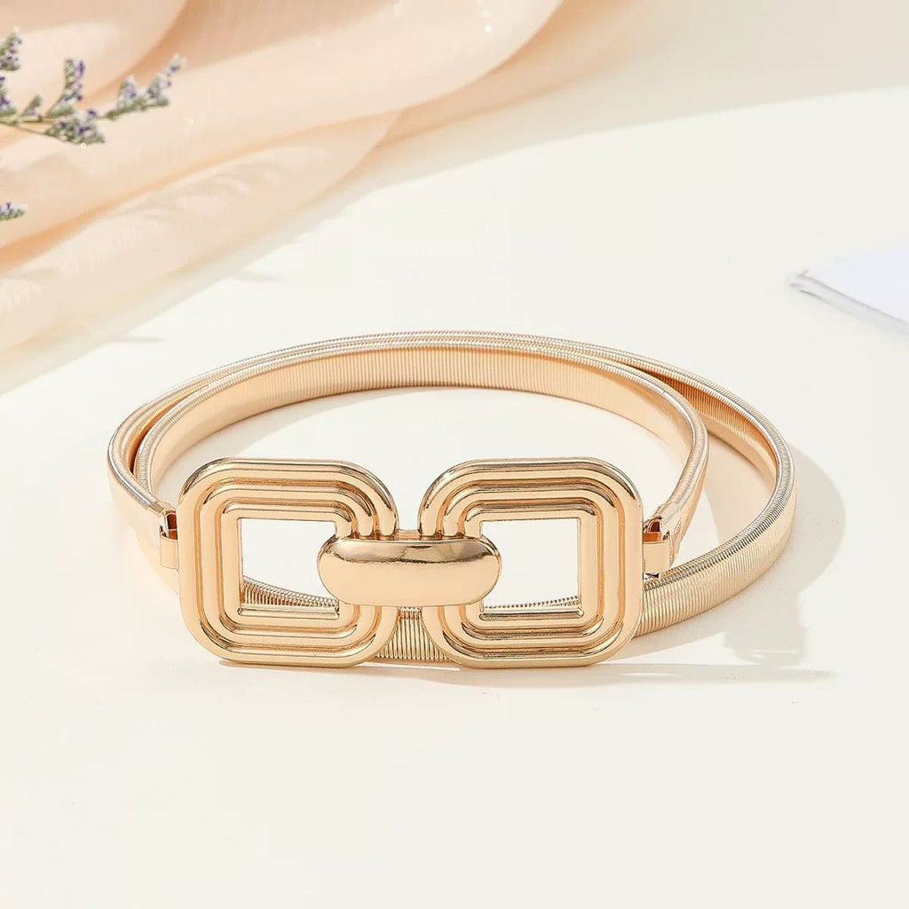 Waist Chain Women'S Double Layer Spring Chain Geometric