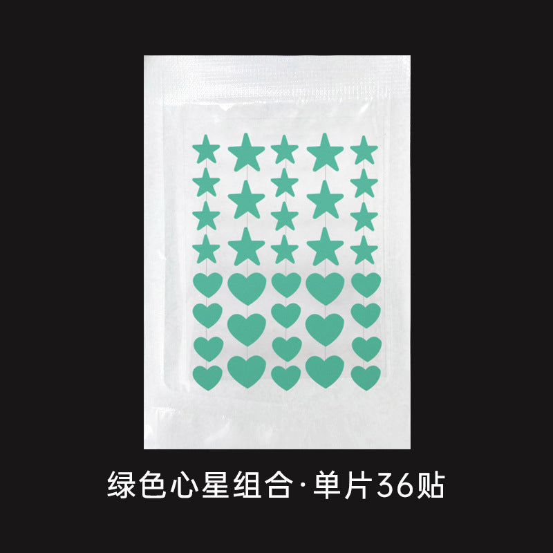 Star Color Student Acne Colloid Cute Dopamine Anti