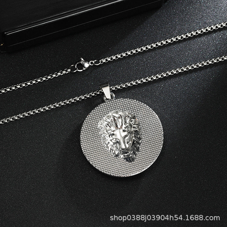 Aliexpress Three Dimensional Diamond Set Disc Lion Head