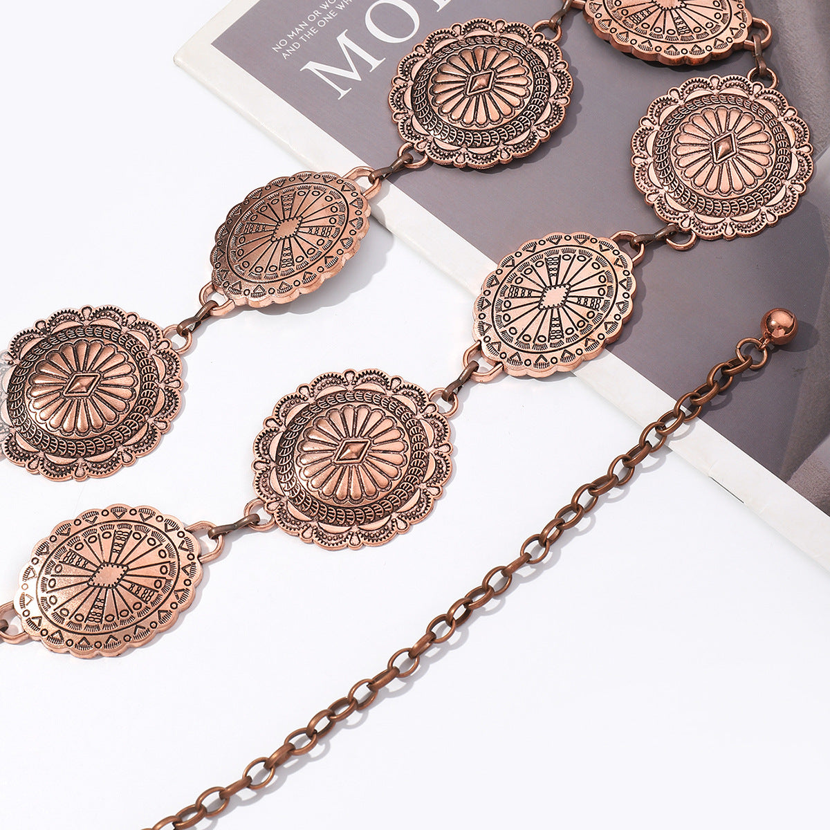 High End Metal Waist Chain Retro Bohemian Style