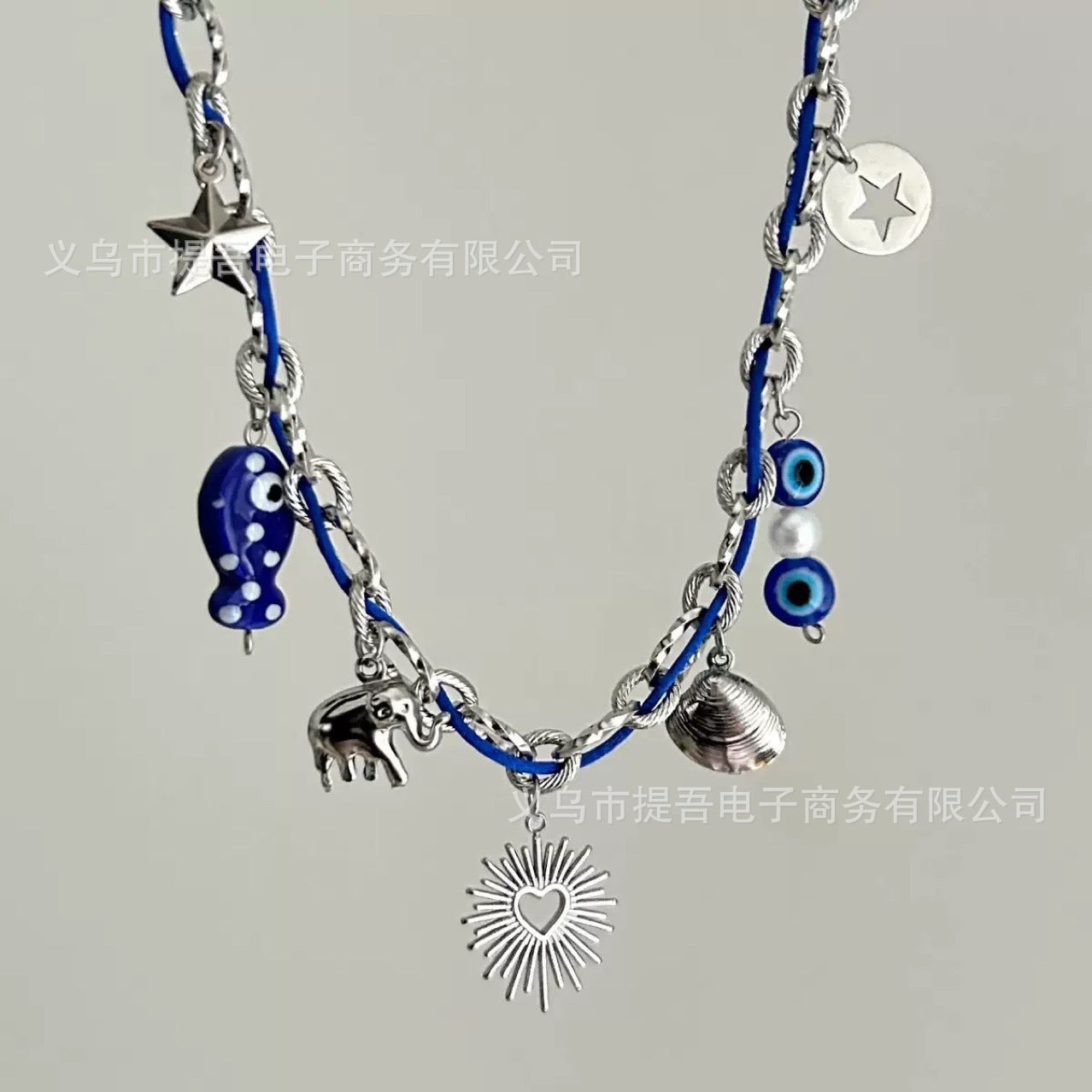 Original Design Dopamine Color Rope Stainless Steel Ocean