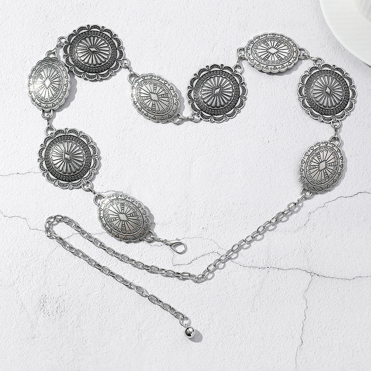High End Metal Waist Chain Retro Bohemian Style