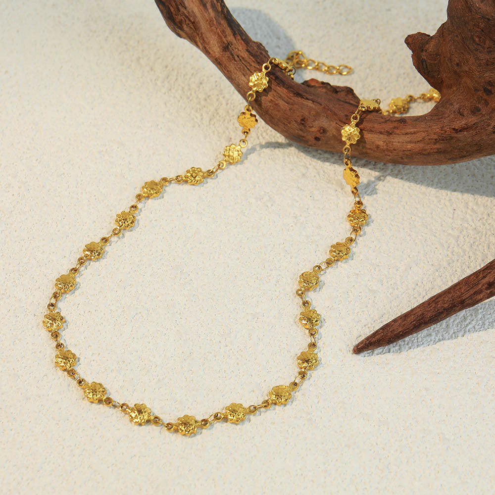 Lishan Versatile Bowknot Titanium Steel Metal Chain Series
