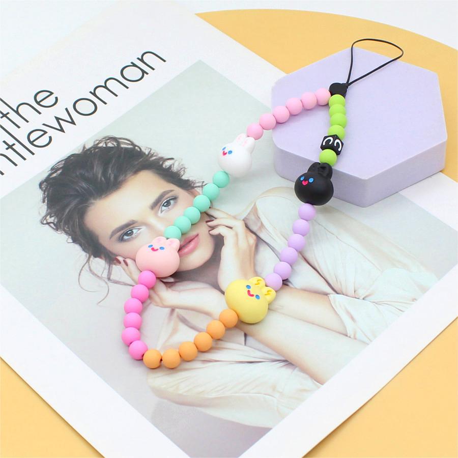 Online Popular Anti Lost Mobile Phone Chain Rainbow