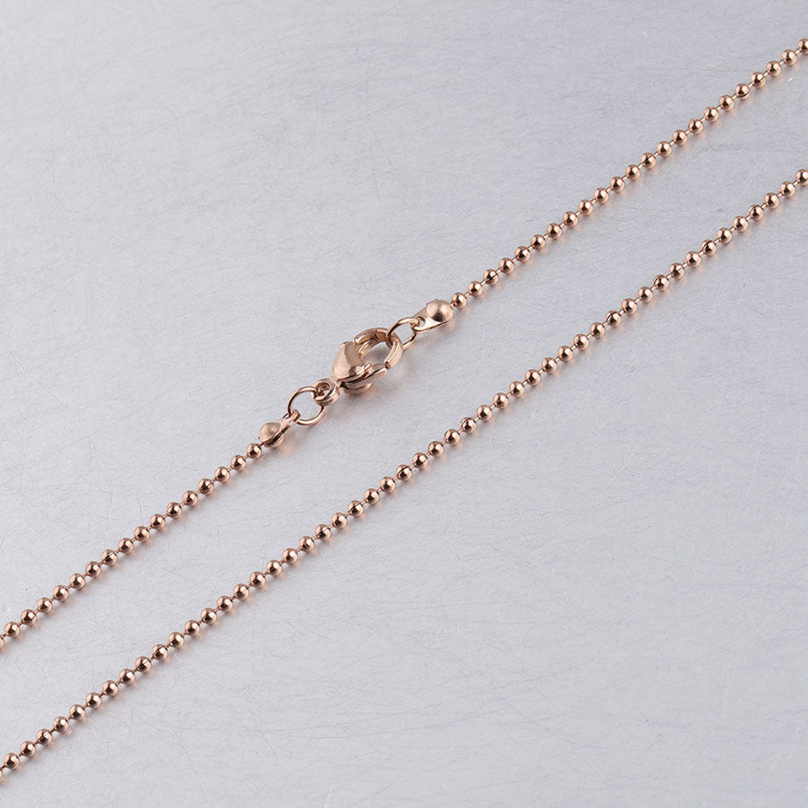 Direct Stainless Steel Ball Ball Chain Wave Baby