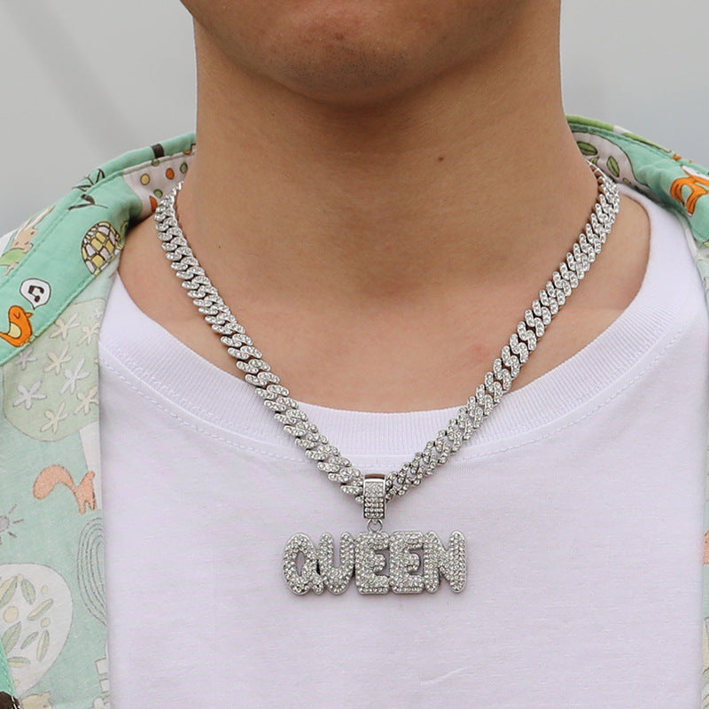 Explosions Hip Hop Pendant Jewelry Nightclub Dancer Alloy