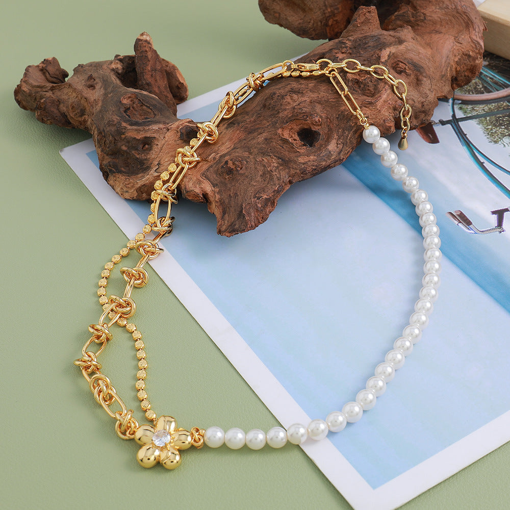 Lishan Versatile Bowknot Titanium Steel Metal Chain Series