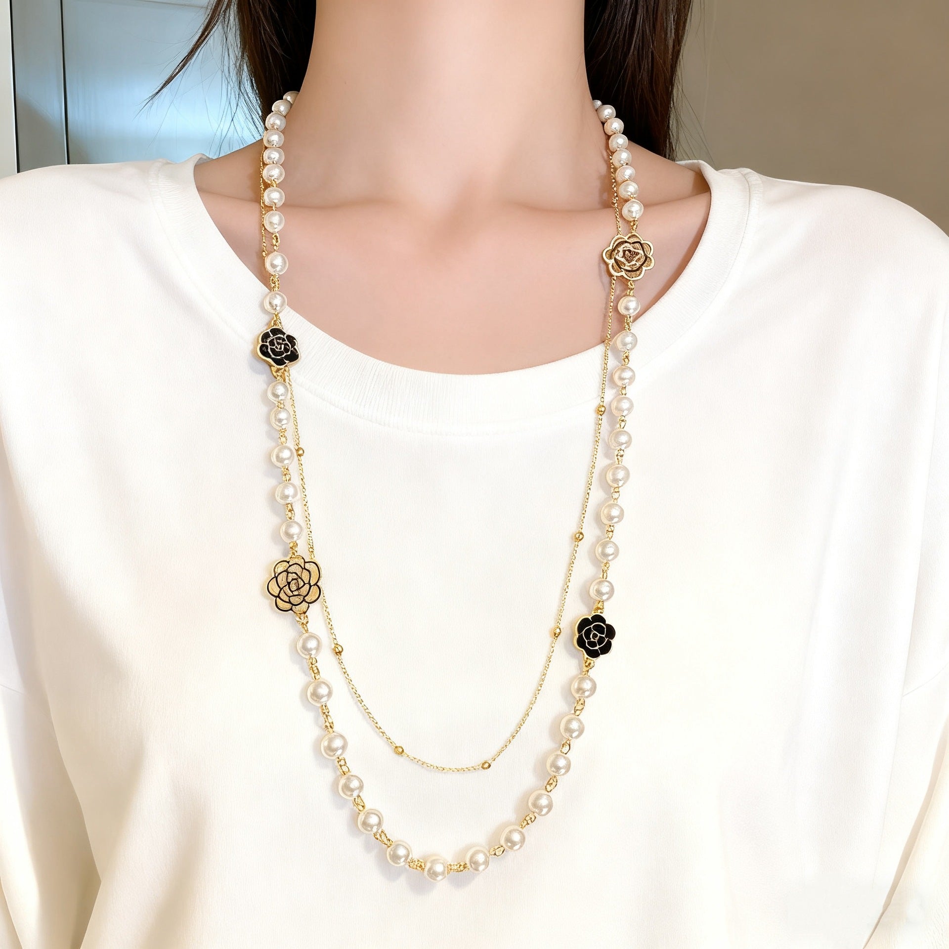 Light Luxury And High End Multi Layered Pearl