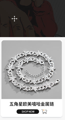 Unique Designer Cuban Link Chain Style Rhombus Shaped