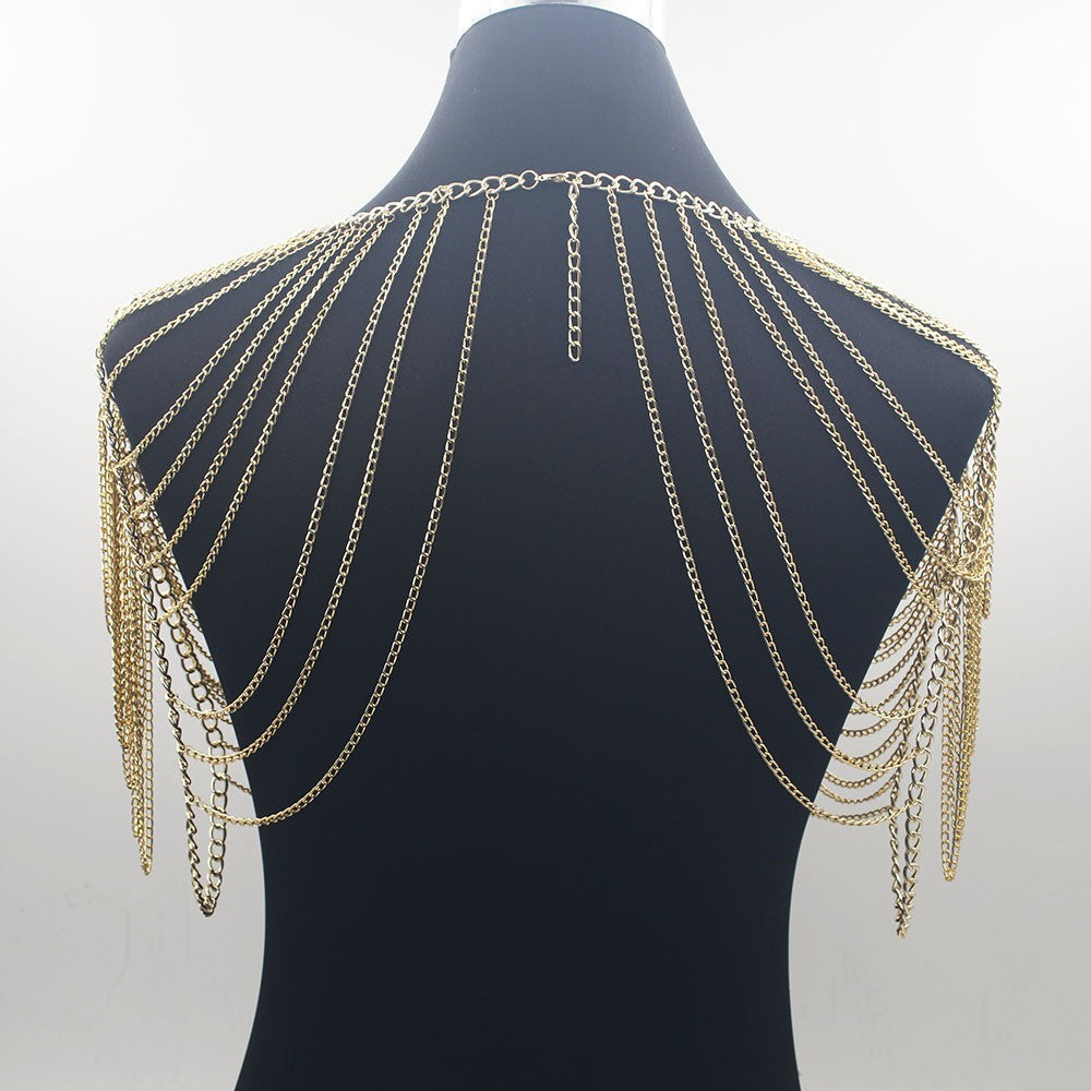 Multi Layer Women'S Shoulder Chain Women'S Beach Bikini