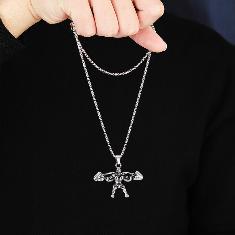 Best Selling Jewelry Hip Hop Personality Domineering Barbell