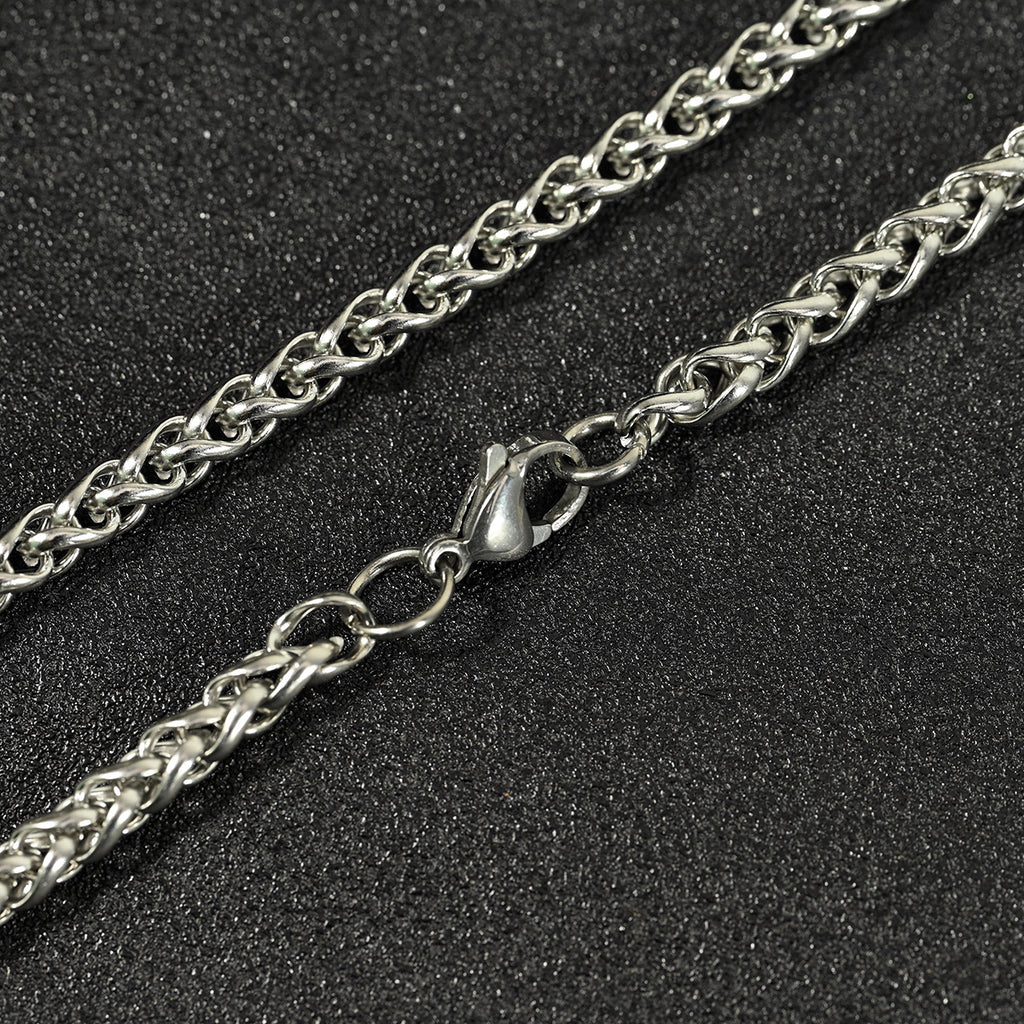 Stainless Steel Necklace Keel Chain Men'S Sweater Chain